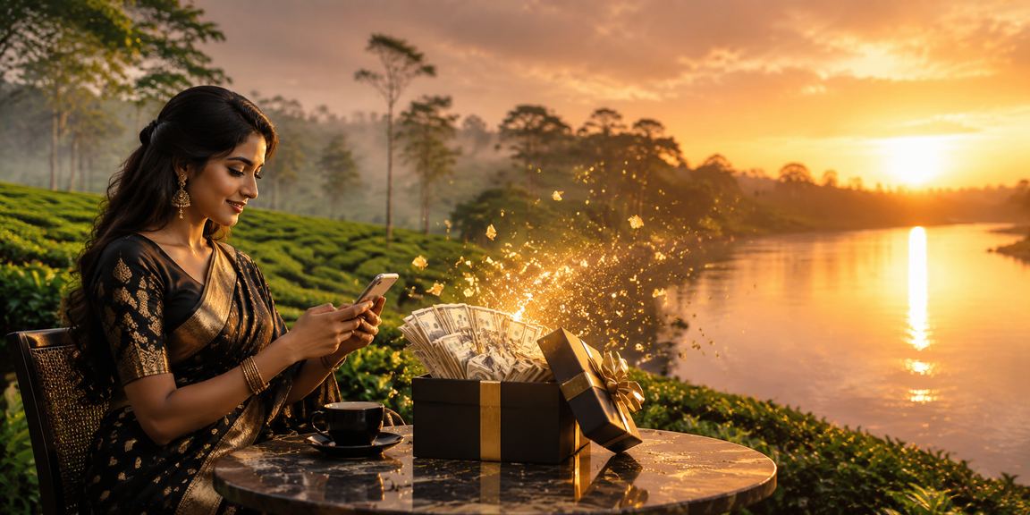 বগুড়ার মোবাইল ক্যাসিনো গার্ডেন দৃশ্য